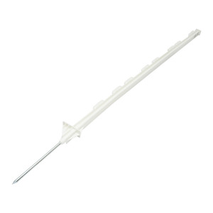 Stalp din plastic 1210mm alb pentru fir gard electric, Cod: BK87796, Brand: BRECKNER GERMANY - Img 2