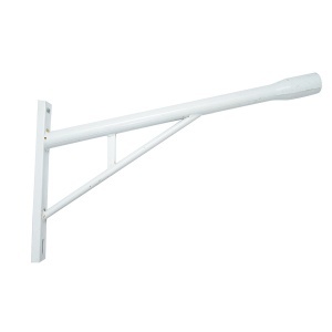Suport brat orizontal montaj lampa iluminat stradal Ø50x400x720mm, DISSU56 - Img 2