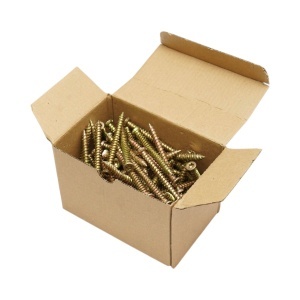Surub montaj usi-ferestre 7.5x72mm, torx TX30, otel zincat galben 100 buc/cutie, DISUZ40 - Img 5