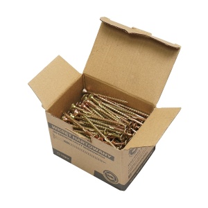 Surub pentru lemn autofiletant cu capac inecat 5x80mm tip torx TX25, 200 buc/cutie, Cod: DISSW09 - Img 4