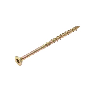 Surub pentru lemn autofiletant cu capac inecat 6x100mm tip torx TX30, 100 buc/cutie, Cod: DISSW11 - Img 2