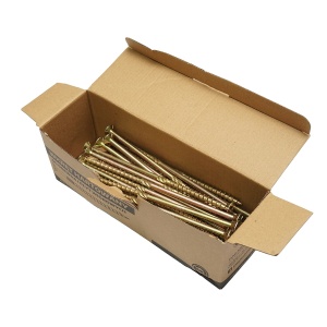Surub pentru lemn autofiletant cu capac inecat 8x200mm tip torx TX40, 50 buc/cutie , Cod: DISSW20 - Img 4