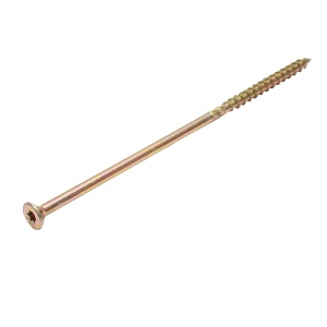 Surub pentru lemn autofiletant cu capac inecat 8x220mm tip torx TX40, 50 buc/cutie , Cod: DISSW21 - Img 2