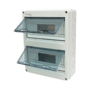Tablou electric aplicat 2 randuri, 24 module 270x350x130mm IP65 Breckner Germany, BRECKNER GERMANY, DISNH86 - Img 2