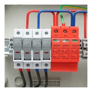 Tablou sigurante echipat DC/AC 3KW-5 KW cu protectie la baterii de 125Ah pentru invertoare ON/OFF Grid prosumator, BRECKNER GERMANY, DISEX36 - Img 8