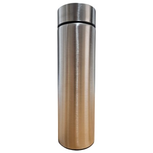 Termos digital din inox – 500 ml, afișaj LED, menține rece 24h / cald 18h - argintiu - Img 2
