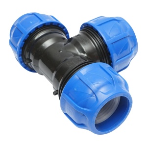 Teu egal compresiune D63x63x63mm PN16 PEHD, Cod: DISLU68, Brand: Poelsan - Img 4
