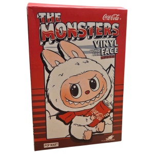 The Monsters Labubu – Coca-Cola Edition, Blind Box, Figurină Surpriză din Vinil, 16 cm