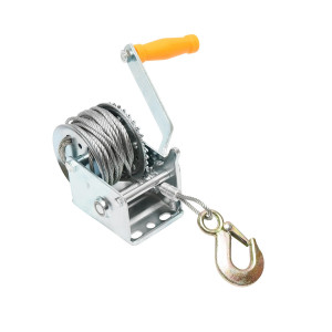 Troliu manual 270Kg cu tambur si cablu grosime 4.5mm, lungime 8m Hoteche, Cod: BK77485, HOTECHE - Img 3