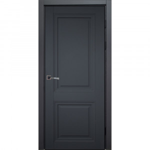 Usa interior, Lazio B, lemn & mdf, 60x200cm, antracit mat, reversibila, Doors