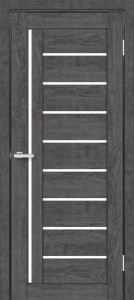 Usa interior, LEGO 07 Dark Oak G, lemn & mdf, 60x200cm, fag cenusiu, reversibila, KDoors