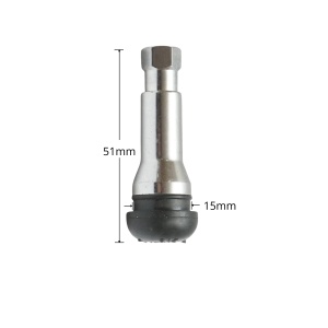 Valva roata auto tubeless 51mm TR414AC cromata, DISRL59