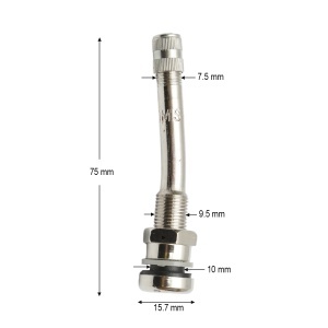 Valva roata camion janta aliaj 75mm MS70-7, BRECKNER GERMANY, DISUZ47