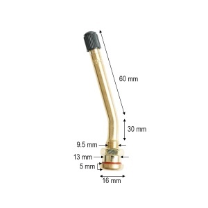 Valva roata camion tubeless 90mm V3-20-2, BK69356