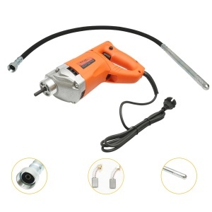 Vibrator beton electric portabil 1600W, 220V, ax flexibil 2m, cap 35mm, turatie 5000rpm Breckner Germany, BRECKNER GERMANY, BK98198