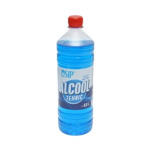 Alcool tehnic 96% albastru Osip 0.9L, AAB438