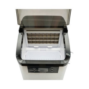 Aparat de facut cuburi de gheata inox 20 kg/24h, rezervor apa 2.5L, cos colectare 1.2kg, autocuratare, afisaj digital, BK00404 - Img 9