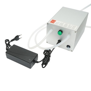 Aparat de muls portabil 60W cu 1 post pentru vaci, bidon inox 7L, Cod: DISPL01, Marca: BRECKNER GERMANY - Img 3