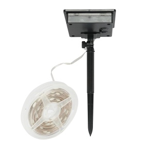 Banda LED cu panou solar 5V, 10m, telecomanda RGB+IC IP65, Cod: BK79084, Brand: BRECKNER GERMANY - Img 4