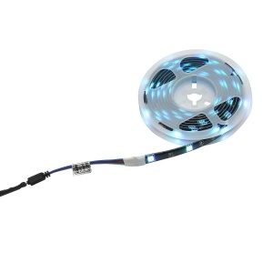 Banda LED cu telecomanda 5V, 2m, control vocal RGB IP20, Cod: BK79088, Brand: BRECKNER GERMANY, - Img 3