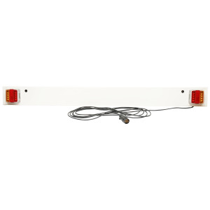 Bara remorca cu lampi LED, cablu 6m, fisa cu 7 pini, Cod: BK69126, Breckner Germany - Img 1