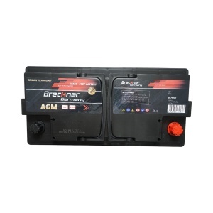 Baterie auto AGM start-stop 12V/95Ah, 1000A la pornire 350x175x195mm Breckner Germany, BK79907 - Img 2