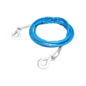 Cablu/sufa remorcare metalic fi 10mm, lungime 3,5m, sarcina maxima 2T, Cod: BK81307, Brand: BRECKNER GERMANY - Img 2