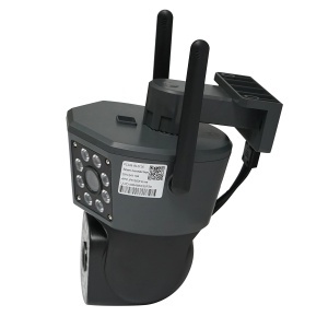 Camera de supraveghere 3 lentile, 3 obiective 6 MP, WIFI 2.4GHz, rotire 360 grade PTZ cu senzor de miscare, alarma, detectie umana si aplicatie IPC360 Home, BRECKNER GERMANY, BK79711 - Img 3