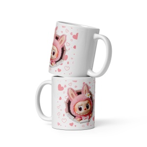 Cană Labubu 330 ml din ceramică – design adorabil, colecție originală - Img 8