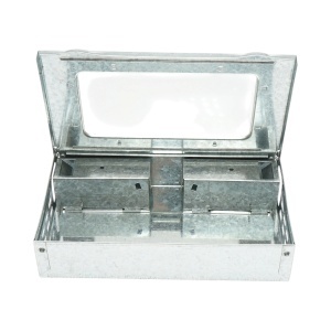 Capcana soareci metalica galvanizata profesionala 26.2x16.2x6cm, DISUD90 - Img 2