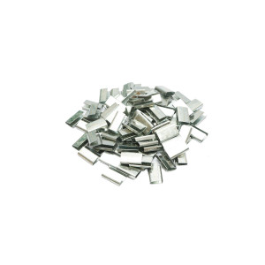 Capse metalice pentru banda PP/PET 16mm 800 buc. Cod: BK92409, Echivalență: DISFN06, Breckner Germany - Img 3