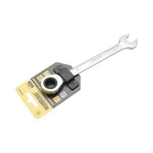 Cheie combinata fixa si inelara cu clichet 13mm Cr-V , Cod: DISUF38, Crownman - Img 2