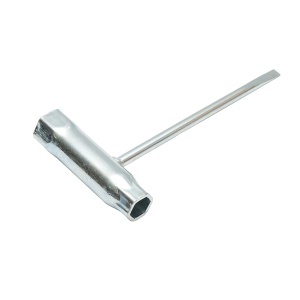 Cheie pentru bujie drujba 13x19x140mmmm cu surubelnita dreapta inclusa, AUTOSPEED, DISKV45 - Img 3