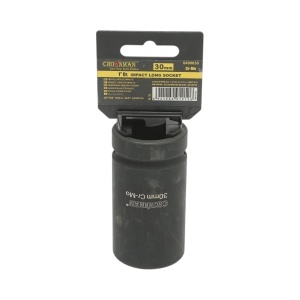 Cheie tubulara de impact lunga 30mm, patrat 1 inch Cr-Mo Crownman, CROWNMAN, DISUS52