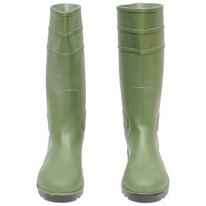 Cizme de protectie din PVC verde cu bombeu otel marimea 44 005GB, Cod: BK90919 - Img 3
