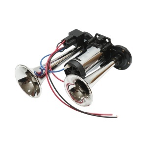 Claxon 2 trompete 12V cu compresor inclus Breckner Germany, BK79882
