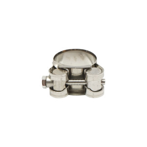 Colier forta, clema din inox cu surub pentru furtune 26-28 mm, Cod: BK38725, Brand: BRECKNER GERMANY - Img 1