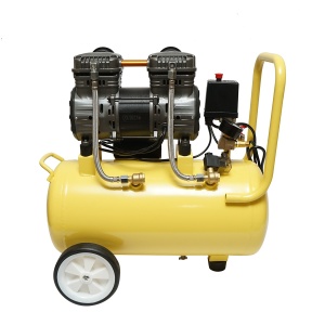Compresor aer fara ulei silentios, volum 30L, putere 1490W/2CP presiune maxima 8 Bar, volum aer aspirat 130 L/min , Cod: DISPT04, Marca: CROWNMAN - Img 3