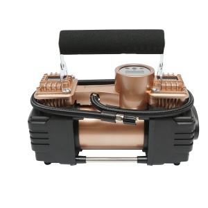 Compresor aer umflat roti 12V 180W, 150PSI, 45l/min, cablu 3m pentru priza bricheta auto Breckner Germany, BK79238 - Img 2