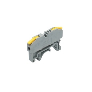 Conector rapid cablu electric 2P, 0.08-4mm, 32A/450V pentru sina DIN Leader, Leader, BK79108
