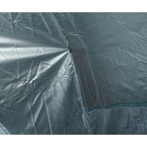 Cort camping 2 persoane verde pliabil automat pop-up 2 intrari, impermeabil cu protectie UV si plasa anti-insecte 200x200x145cm, BRECKNER GERMANY, BK76203 - Img 12