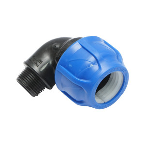 Cot compresiune, cu filet exterior, D32mmx3/4 toll, PN16, pentru sisteme de irigatii, Cod: DISLV73, Poelsan - Img 4
