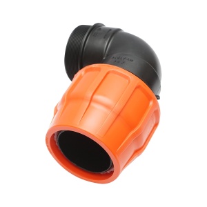Cot Layflat cu olandez D75x75mm cu filet interior, PN6 Poelsan , Cod: DISLT91, Brand: Poelsan - Img 2