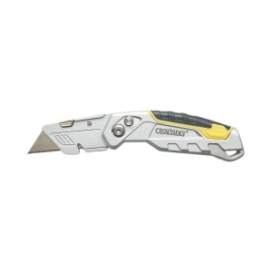 Cutit cutter profesional pliabil cu lama otel 19mm SK5, corp aluminiu Heavy Duty , Cod: DISUF10, Crownman