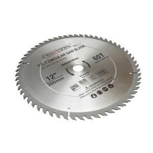 Disc circular vidia pentru lemn 300x25.4mm, viteza max. 5000rpm, 60 dinti , Cod: DISPT28, Marca: CROWNMAN - Img 3