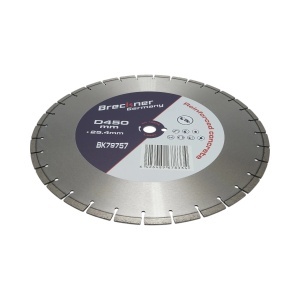 Disc diamantat segmentat 450x25.4mm, segment 10mm pentru beton armat, pavele, boltari, piatra dura Breckner Germany, BRECKNER GERMANY, BK79757 - Img 3