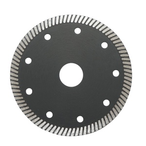 Disc diamantat turbo 115x22.23x1.35mm, viteza max. 13300rpm, taiere umeda/uscata pentru piatra, placi ceramice , Cod: DISPT21 , Brand: CROWNMAN - Img 2