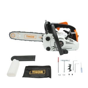Drujba pe benzina profesionala 2 timpi 25.4cc, 1.2CP, 8500rpm, lama 12 inch (300mm) THOR, 40TH486 - Img 2