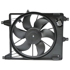 Electroventilator racire radiator GMV Logan/Sandero benzina cu A/C 6001550769, BK54003, BRECKNER GERMANY