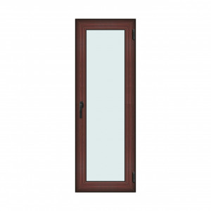 Fereastra 70x200cm, 1 canat, mahon, dreapta si rabatare, Klass, 7cm, 6 camere, 2 garnituri